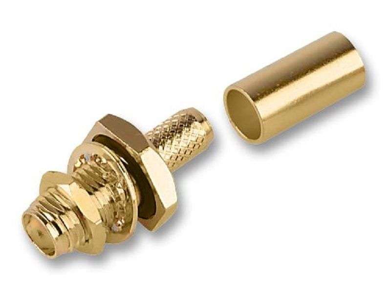 Multicomp Pro (MP-19-04F-3-TGG) RF / Coaxial Connector, SMA Coaxial, 50 ohm