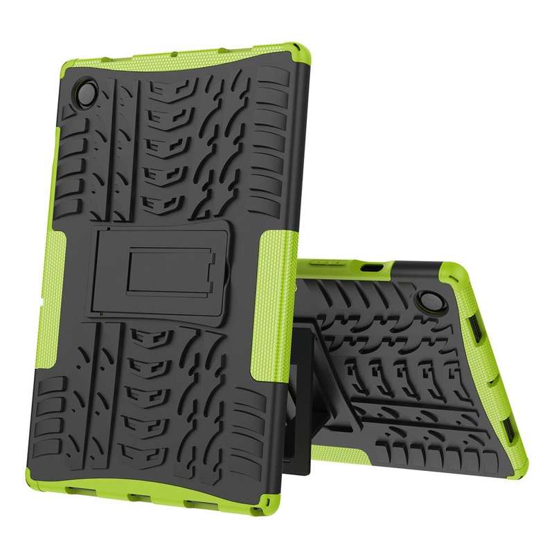Rugged Hard Cover Stand for Samsung Tab A8 10.5 (2021) - Green
