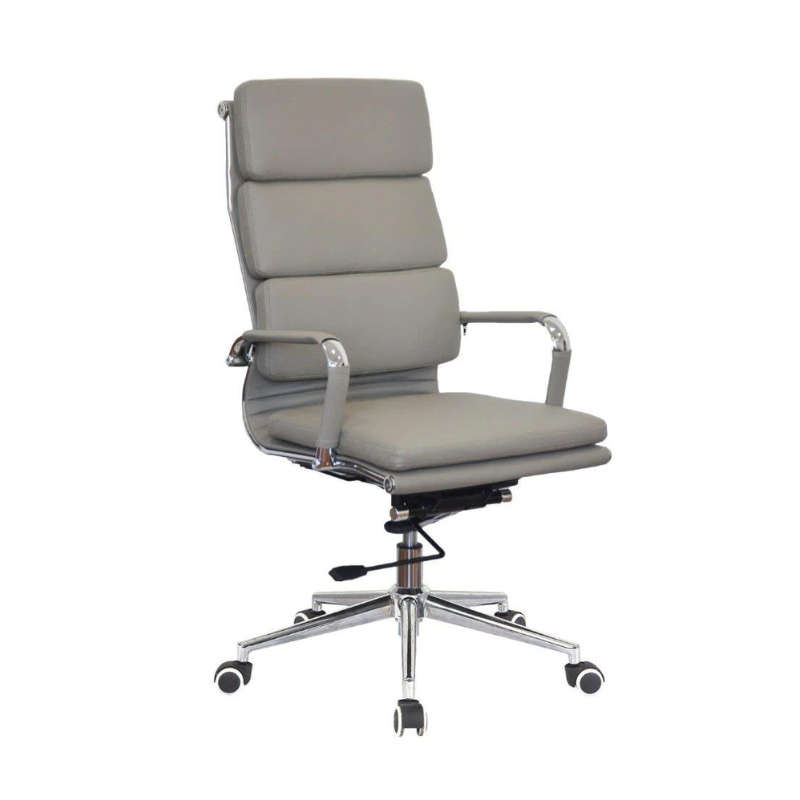 Office Chairs - Lusia Grey Office Chair