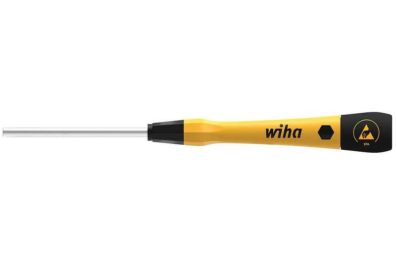 Wiha (43690) Hex Nut Driver, 5mm, 60mm, 160mm, ESD