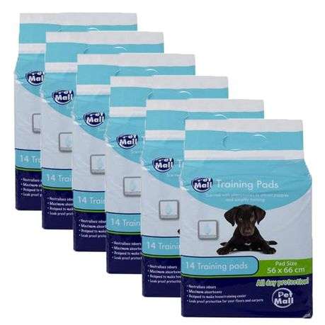 84 Pet puppy training pads/Dog nappies/Diapers ( Size 56 x 66cm)