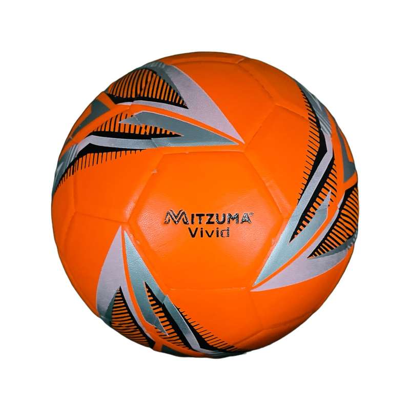 MITZUMA VIVID NEON ORANGE MOULDED SOCCER BALL