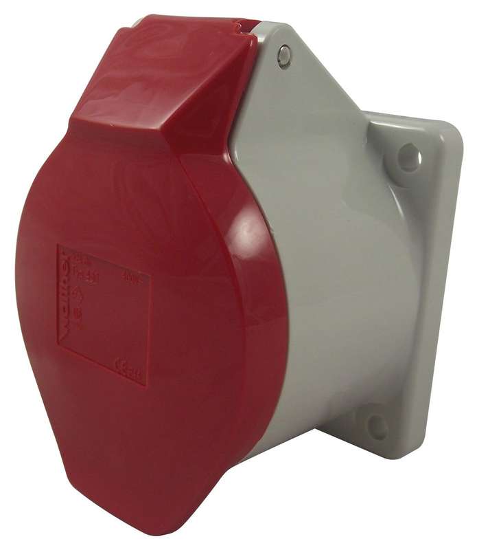 Walther (430) Pin & Sleeve Connector, 32 A, 400 V, Panel Mount, Outlet