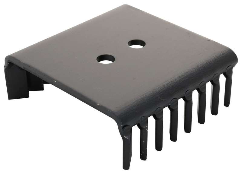Boyd (TV100) Heat Sink, TO-220, 9 °C/W, TO-220, 42 mm, 13 mm, 38 mm
