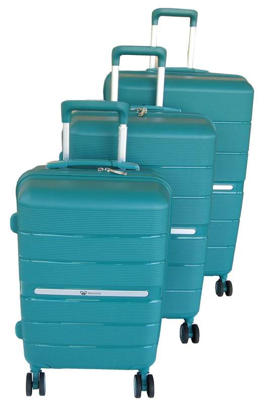 Mooistar 3pcs Unbreakable Travel Luggage 3 Piece Suitcases