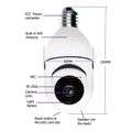 360 Degree 1080P Wireless Panoramic Home Security WiFi Smart Camera