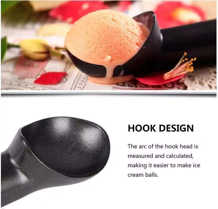 Ice Cream Ball Scoop - Black