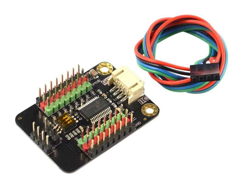 DFRobot (DFR0626) I/O Expansion Module, Gravity, 16 Digital, Arduino Board