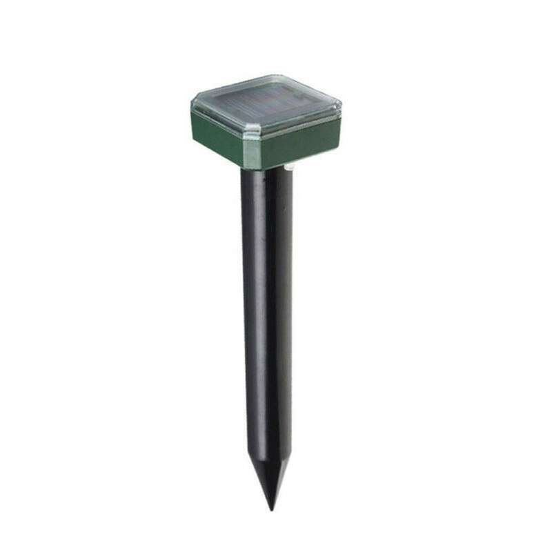 Solar Powered Ultrasonic Animal Control Rodent Repellent and Deterrent