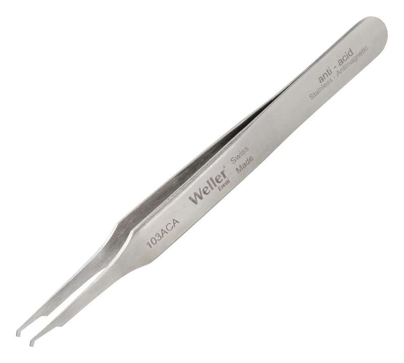 Weller Erem (103ACA) Tweezer, SMD, 115 mm, Stainless Steel