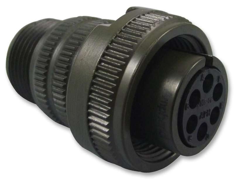 Amphenol (MS3106A-18-1S) Circular Connector, 10 Contacts, Solder Socket
