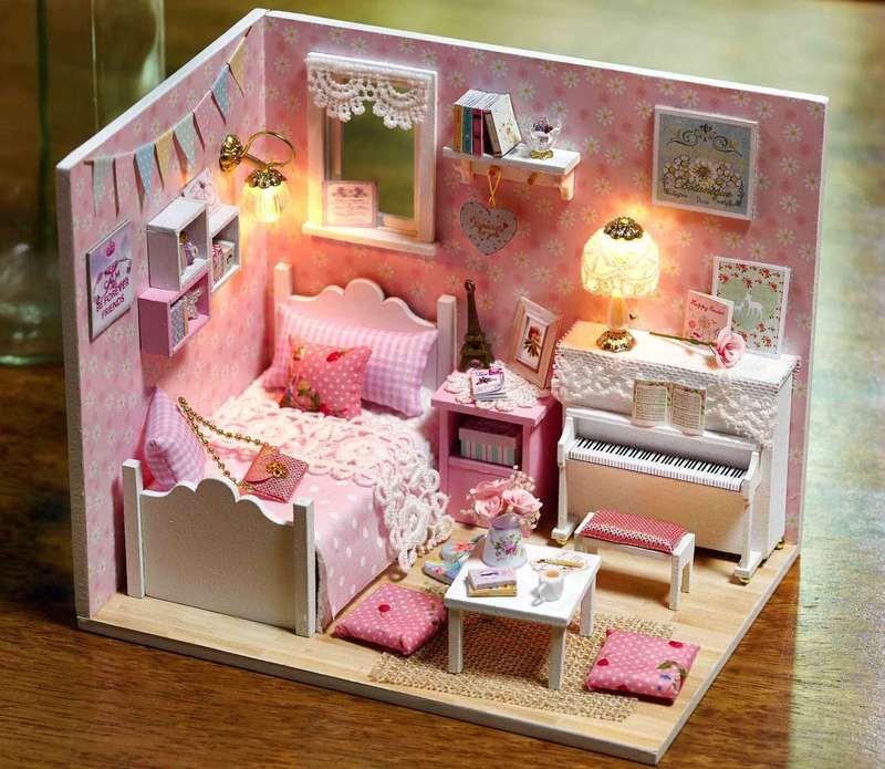 DIY Miniature House - Princess Pink Room