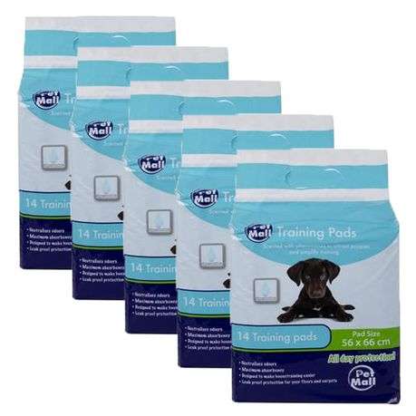 70 Pet puppy training pads / Dog/Nappies/ Diapers.( size 56x66cm )