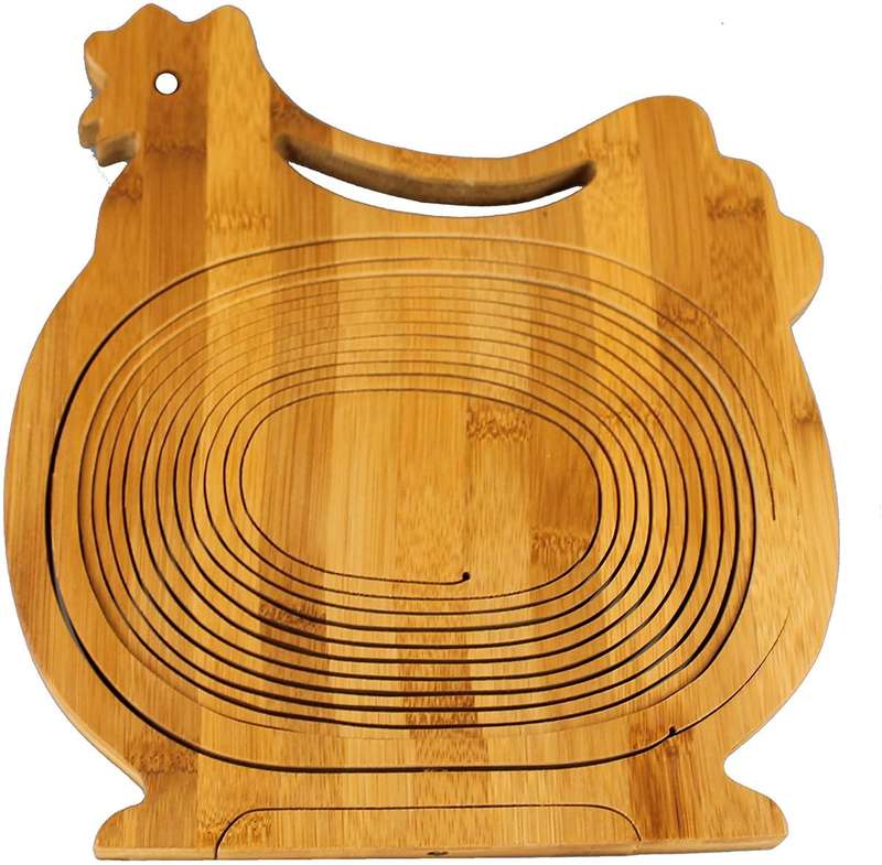 Bamboo fruit basket