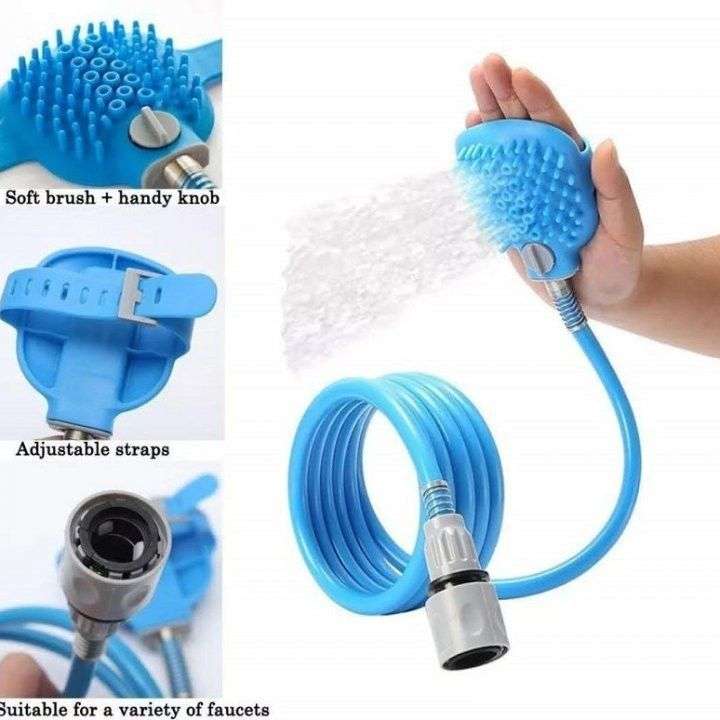 Multi-functional Pet Bathing Scrubber & Water Sprayer