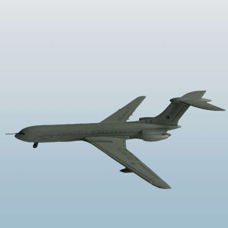 1:400 Scale, Royal Air Force, Vickers VC-10, Diecast Alloy Display Model
