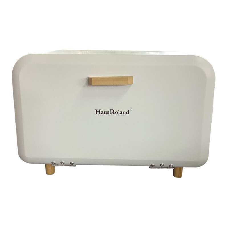 Bread Bin Rectangular Haus Roland - White