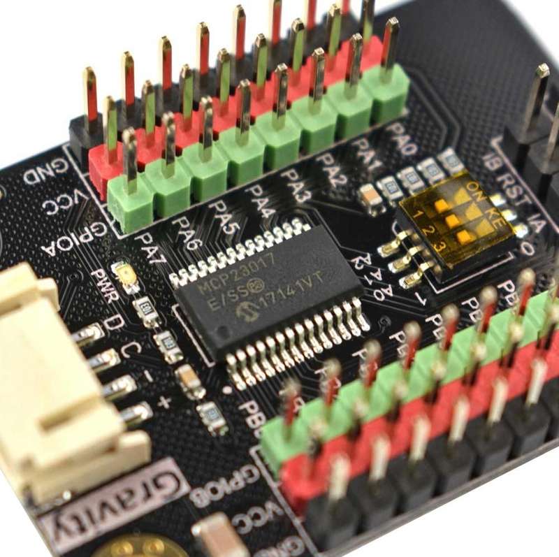 DFRobot (DFR0626) I/O Expansion Module, Gravity, 16 Digital, Arduino Board