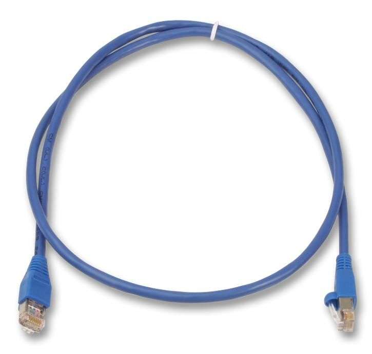 Videk (2996-1B) Ethernet Cable, Patch Lead, Cat6, 1m, Blue