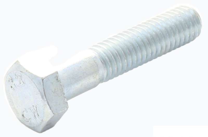 TR Fastenings (M6 30 HH88BL Z100) Hex Bolt, 100 Box, M6, Hex, 30 mm, Steel