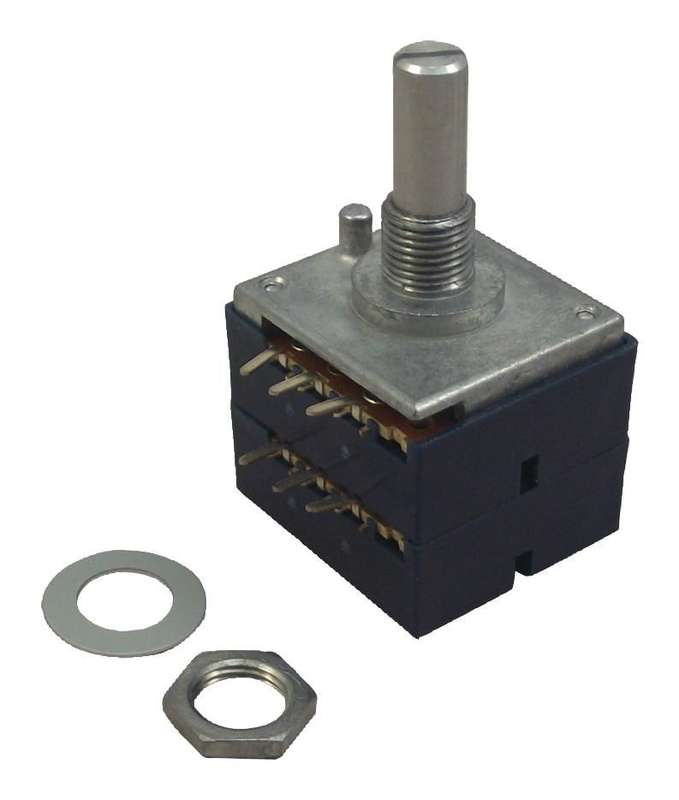 Apps Alpine (RK27112B0A0B) Rotary Potentiometer, 50 kohm, 1 Turns
