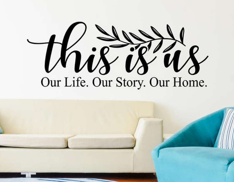 Wall Vinyl Sticker - This is us