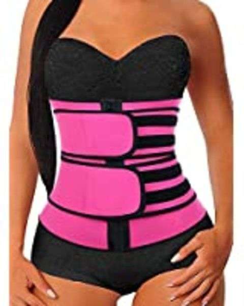 Corset Waist Trimmer - High Compression With A Zipper