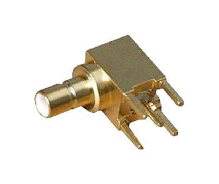 Molex (73100-0103) RF / Coaxial Connector, SMB Coaxial, Right Angle Jack