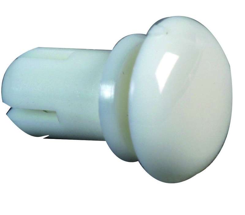 Essentra Components (SR 3570W) Rivet, Snap, White, Nylon