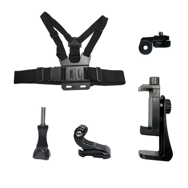 Universal Cell Phone Chest Mount Harness Strap Holder