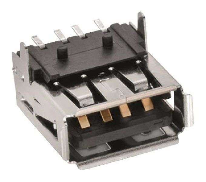 Wurth Elektronik (629104151021) USB Connector, USB Type A, USB 2.0
