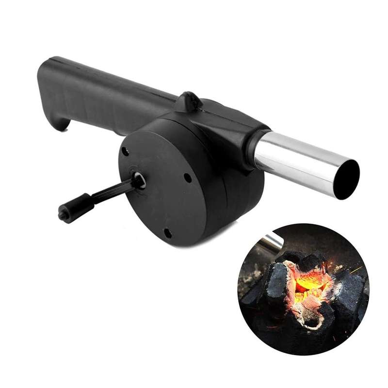 Outdoor Braai / BBQ Air Blower Fan  Hand Crank Fire Starter for Charcoal Grill, Campfire, Fire...