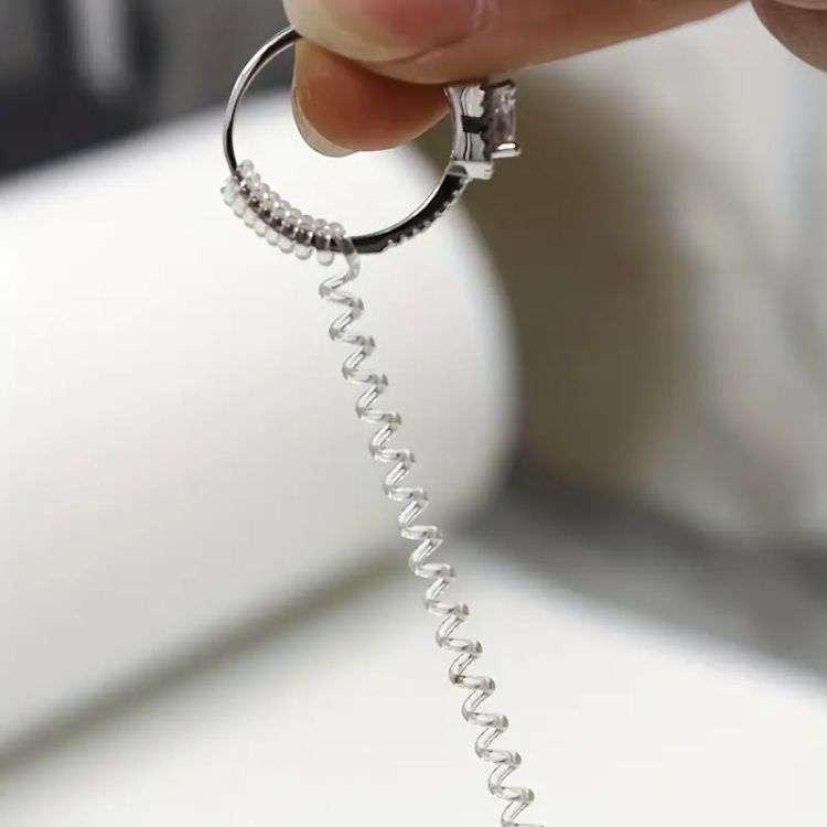 Ring Size Adjuster for Loose Ring Clear Silicone Ring Guard