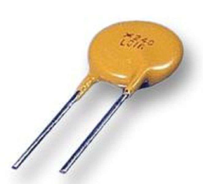 Littelfuse (LVR005NK) Resettable Fuse, 50 mA, 120 mA, 10 s, Round