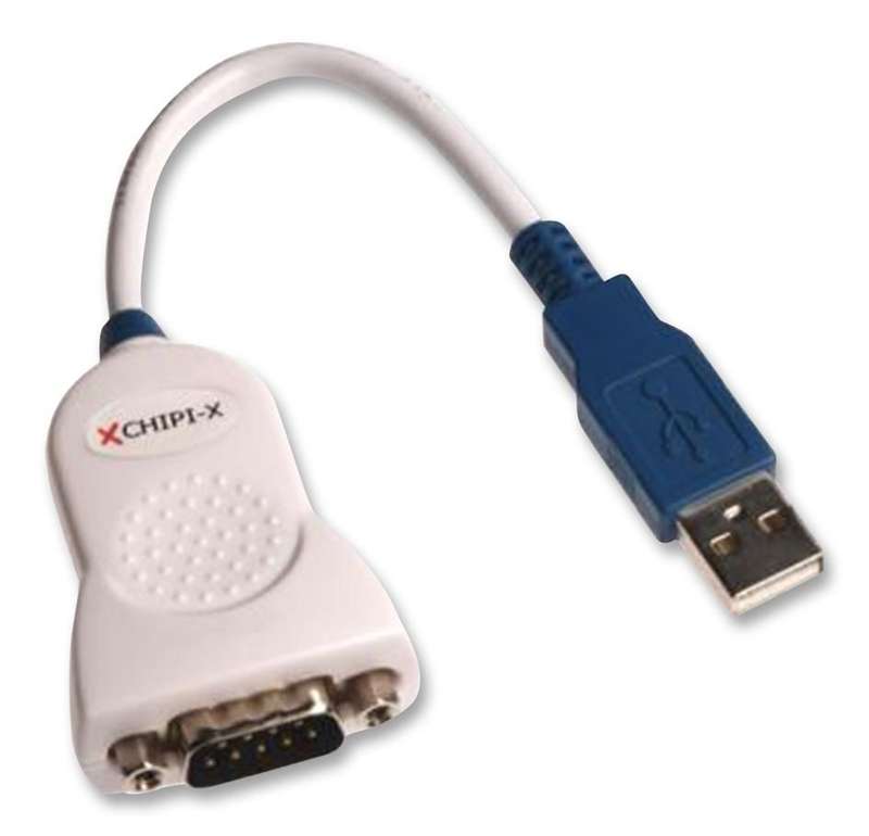 Ftdi (CHIPI-X10) Cable, USB - DB9 Male RS232, Chipi-X Series, 100mm