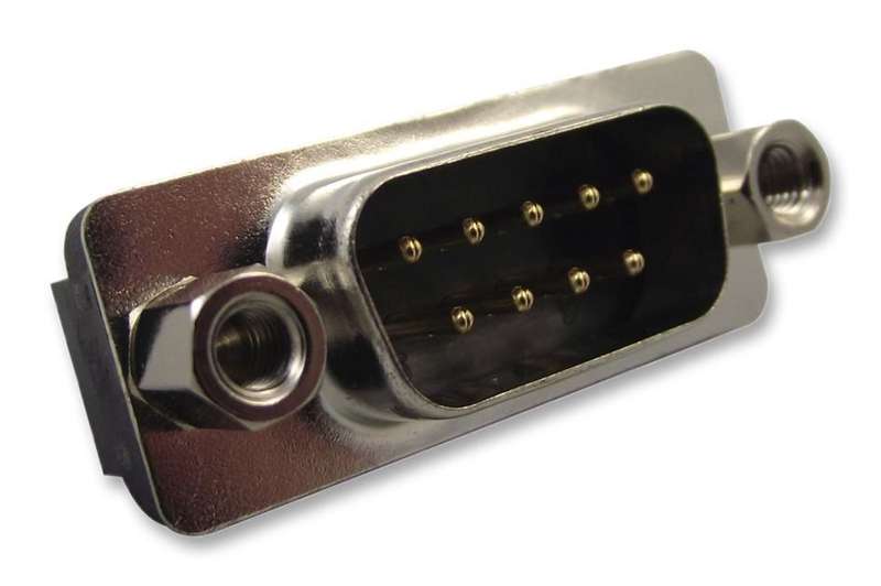 Amphenol (L777TSEG09POL2RM8) D Sub Connector, DB9, Standard, Plug