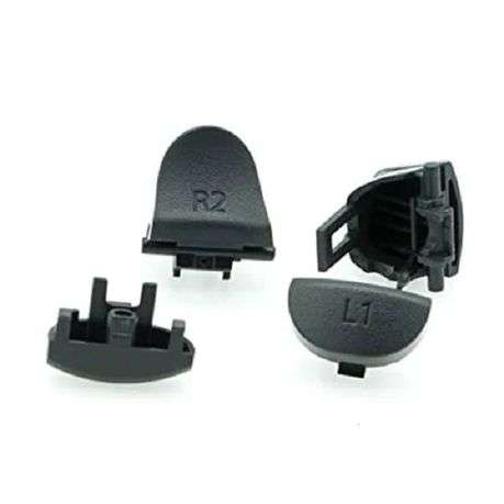 PS4 Dualshock 4 Replacement R1L1 + R2L2 Trigger Buttons Set