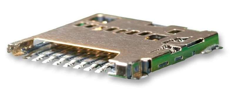 Molex (503398-1892) Memory Card Connector, MicroSD, Push-Push, 8 Contacts