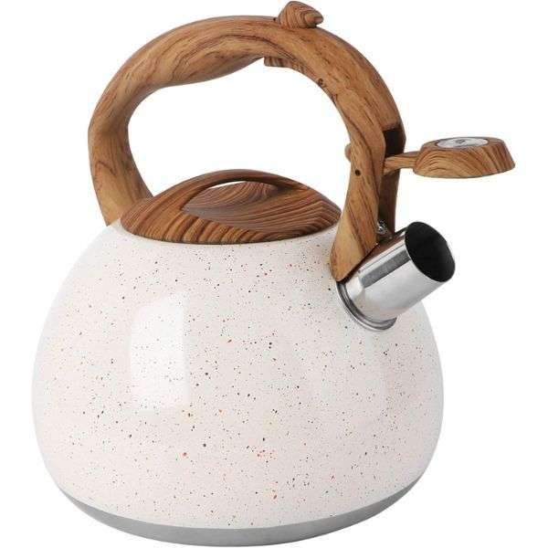 None Electric Stove Top Whistling Tea Kettle - 3 Litre