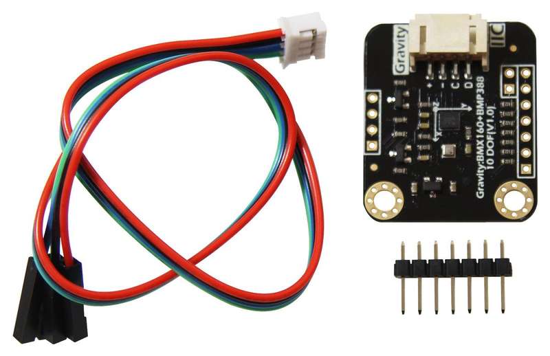 DFRobot (SEN0252) DOF Sensor, BMX160+BMP388 10, 0X68 I2C Address