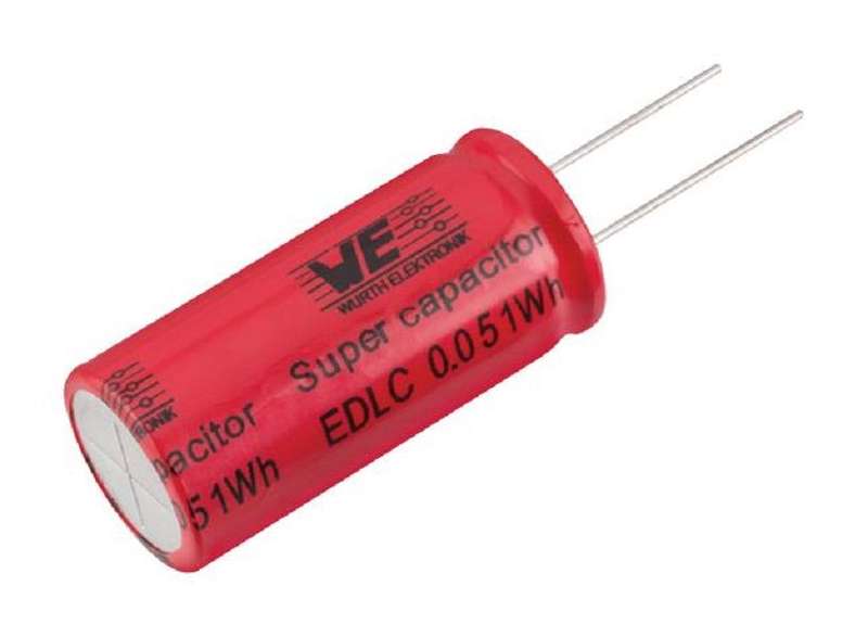 Wurth Elektronik (850617022002) Supercapacitor, 50 F, -10%, +30%