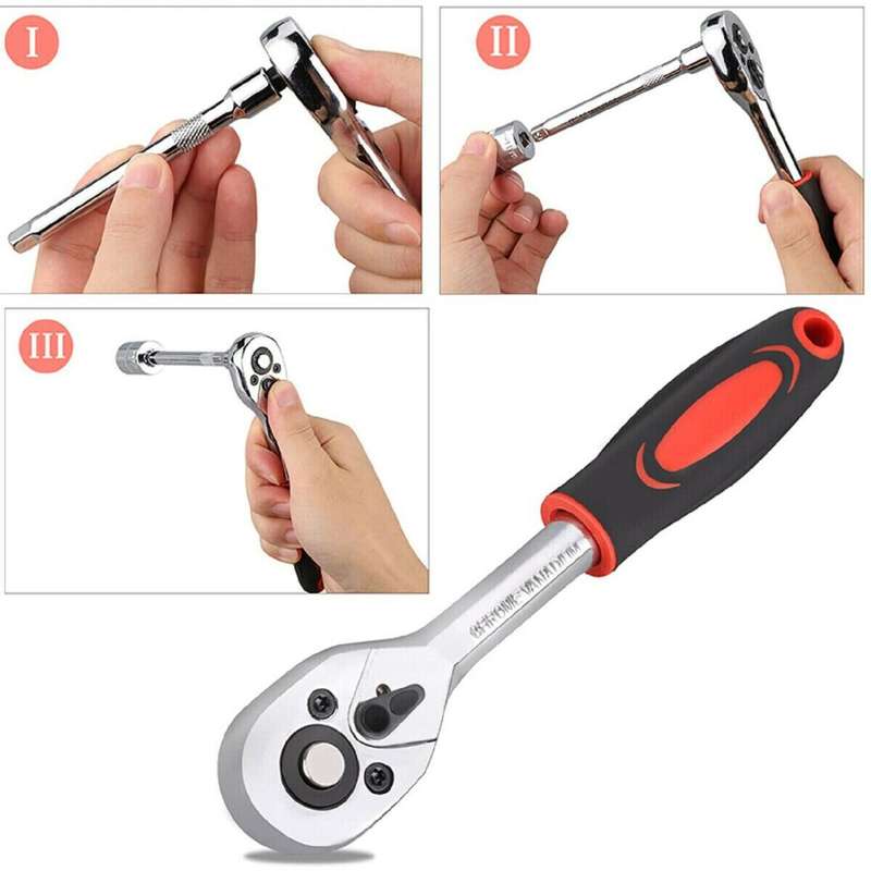 46PCS Set Of Car Repair  Socket Wrench Tools AD-120