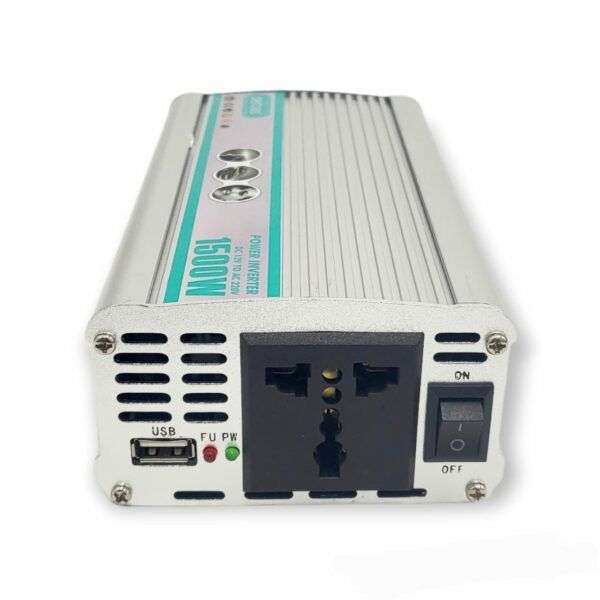 Aerbes AB-Q014 1500watt 12v DC to AC Inverter USE WITH Gel / Deep Cycle Battery / Lithium Battery