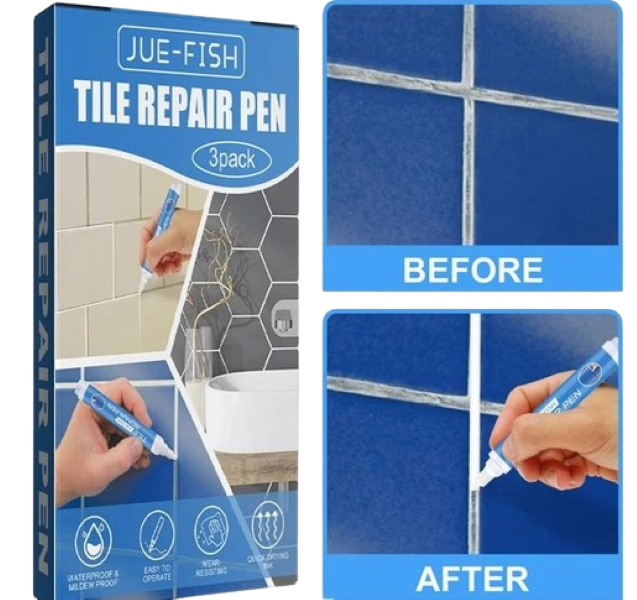 Tile Repair Pen 3 Pack Jue- Fish