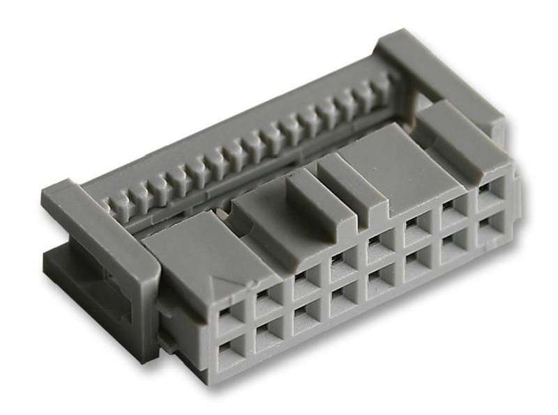 3M (89116-0101HA) IDC Connector, Bump & Clip, IDC Receptacle