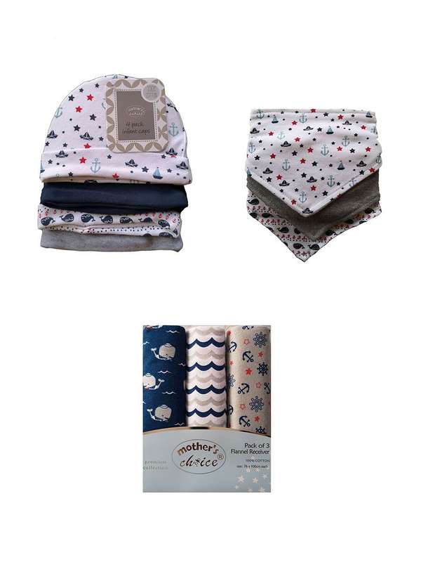 Mothers Choice 100 % Cotton 10 Piece Sailor Set