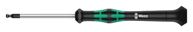 Wera (118092) 2mm x 60mm Micro Round Blade Ballhead Hexagon Screwdriver