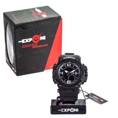 EXPONI  WATCH FOR MEN ANALOG AND DIGITAL.