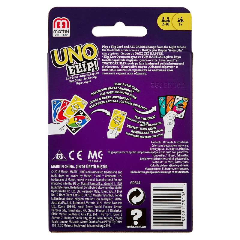 UNO Flip Card Game