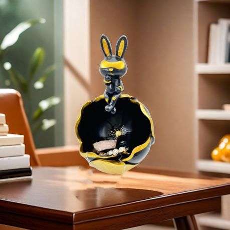 Home Decor Rabbit Resin Rtorage Ornaments